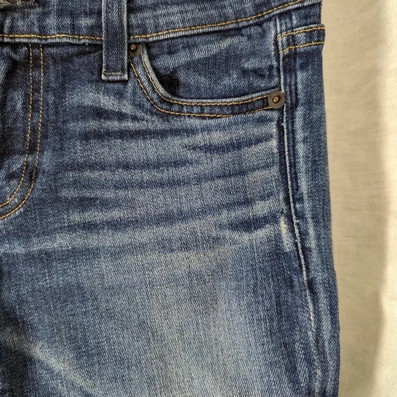 Textile Elizabeth and James zipper ankle blue jeans, women's size 25   J5 - Picture 5 of 12